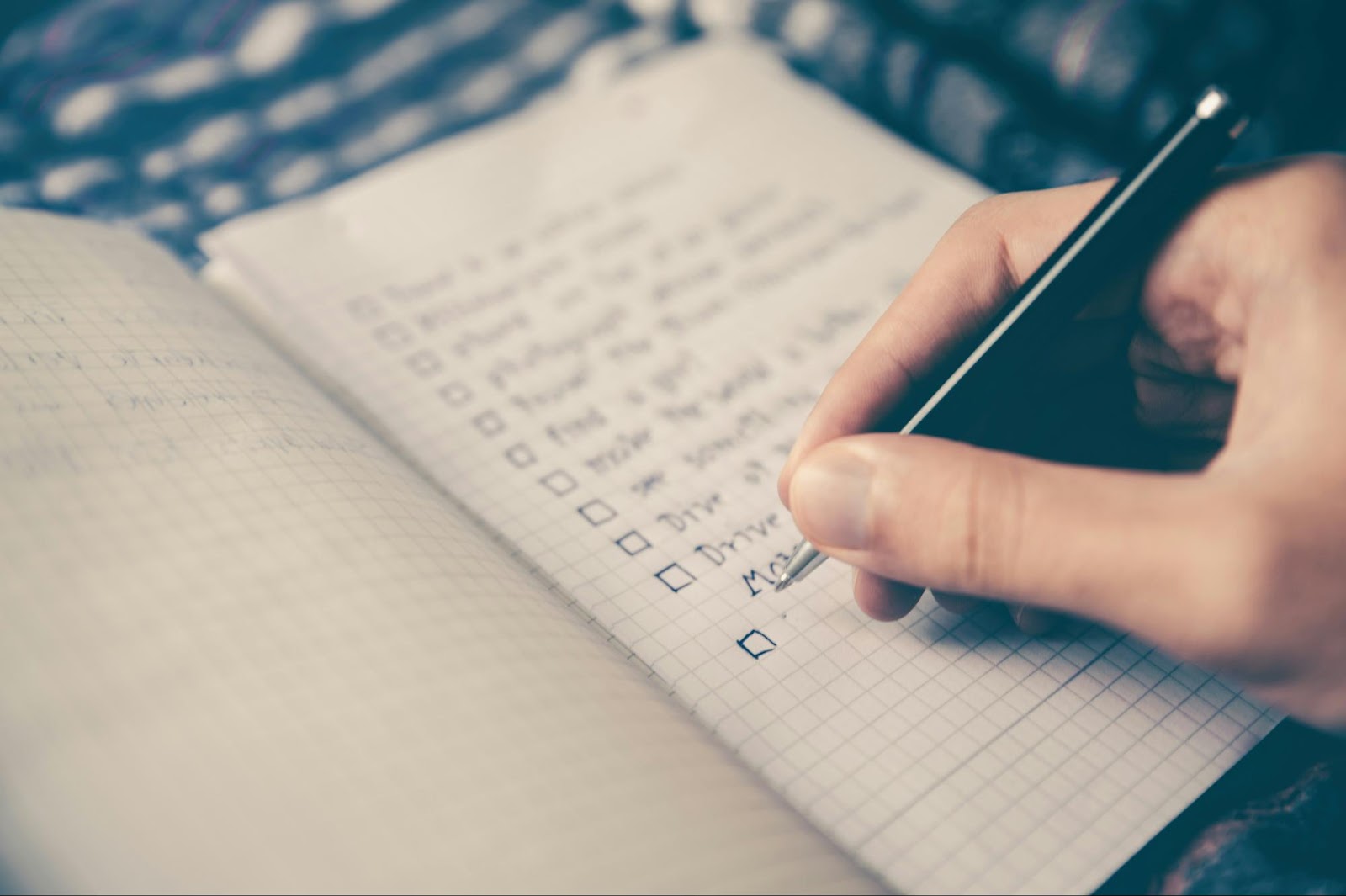 A graphic showing the steps in planning an email automation strategy